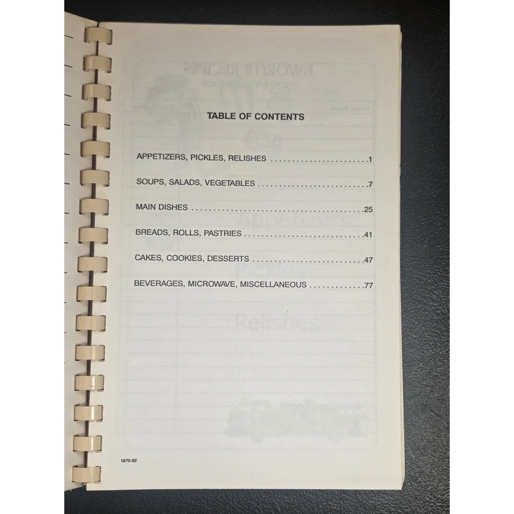Deer‎ Creek Volunteer Fire Department Cookbook Warsaw Missouri 1992
